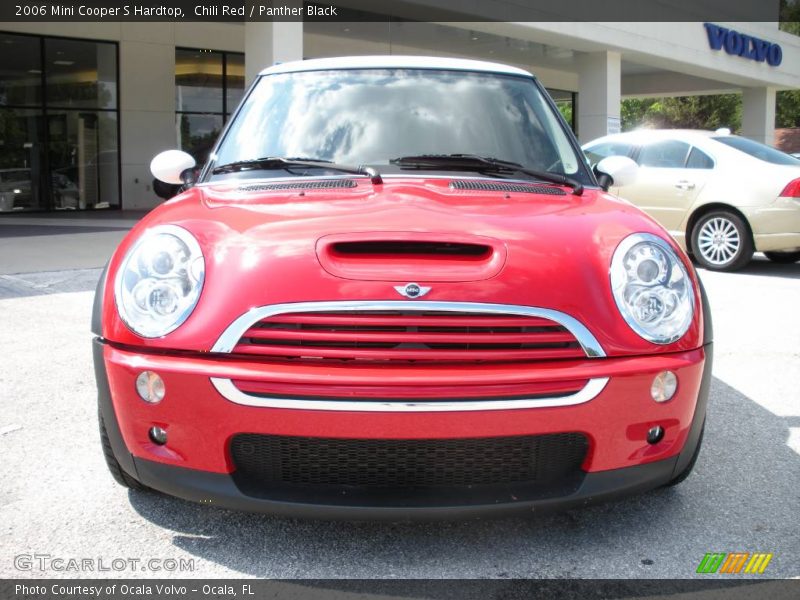 Chili Red / Panther Black 2006 Mini Cooper S Hardtop