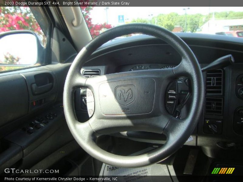 Bright Silver Metallic / Dark Slate Gray 2003 Dodge Durango SXT 4x4