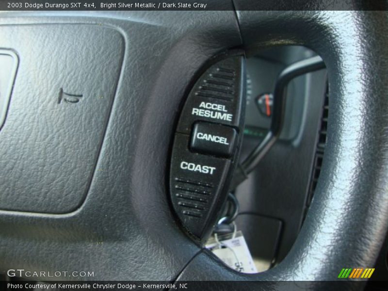 Bright Silver Metallic / Dark Slate Gray 2003 Dodge Durango SXT 4x4