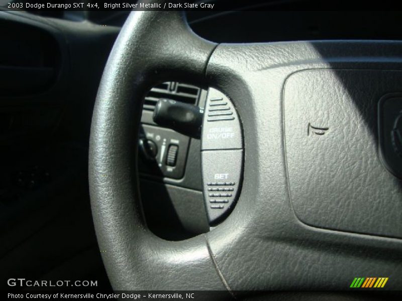 Bright Silver Metallic / Dark Slate Gray 2003 Dodge Durango SXT 4x4