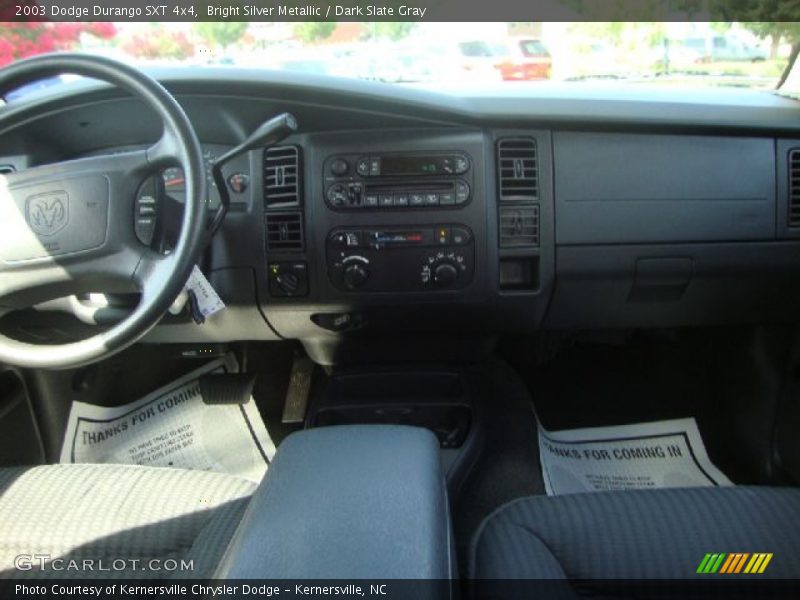 Bright Silver Metallic / Dark Slate Gray 2003 Dodge Durango SXT 4x4