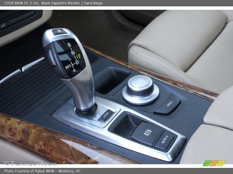 Black Sapphire Metallic / Sand Beige 2008 BMW X5 3.0si