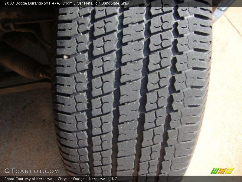 Bright Silver Metallic / Dark Slate Gray 2003 Dodge Durango SXT 4x4