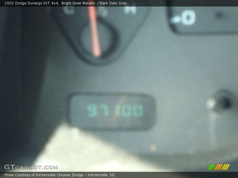 Bright Silver Metallic / Dark Slate Gray 2003 Dodge Durango SXT 4x4