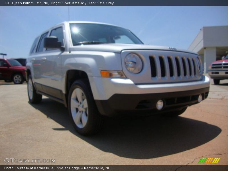 Bright Silver Metallic / Dark Slate Gray 2011 Jeep Patriot Latitude
