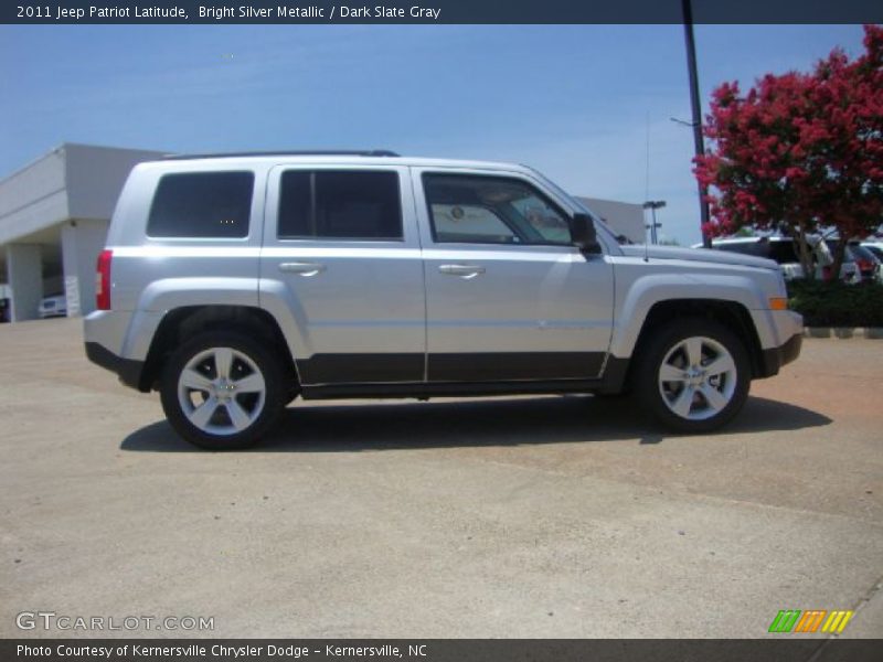 Bright Silver Metallic / Dark Slate Gray 2011 Jeep Patriot Latitude