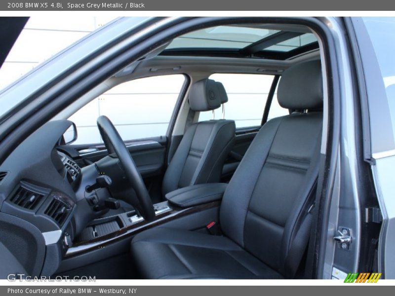 Space Grey Metallic / Black 2008 BMW X5 4.8i