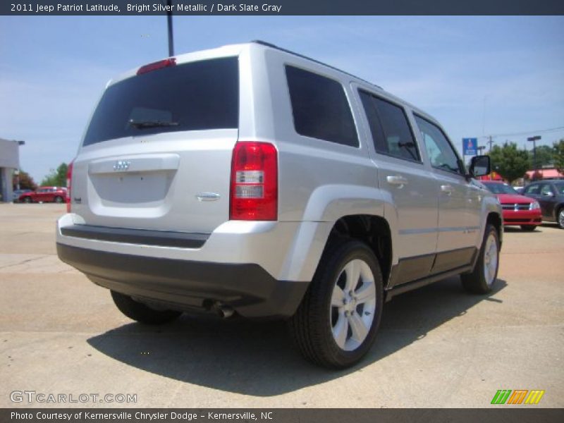 Bright Silver Metallic / Dark Slate Gray 2011 Jeep Patriot Latitude