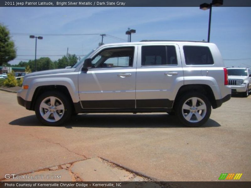 Bright Silver Metallic / Dark Slate Gray 2011 Jeep Patriot Latitude