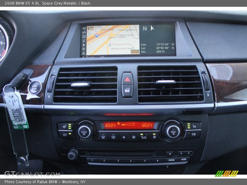 Space Grey Metallic / Black 2008 BMW X5 4.8i
