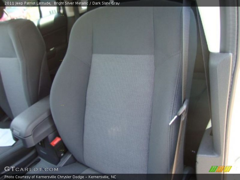 Bright Silver Metallic / Dark Slate Gray 2011 Jeep Patriot Latitude