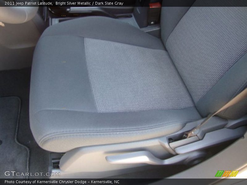 Bright Silver Metallic / Dark Slate Gray 2011 Jeep Patriot Latitude