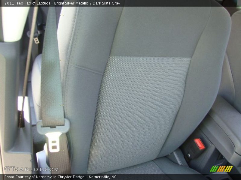 Bright Silver Metallic / Dark Slate Gray 2011 Jeep Patriot Latitude
