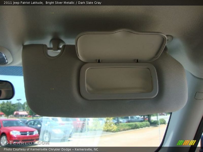 Bright Silver Metallic / Dark Slate Gray 2011 Jeep Patriot Latitude