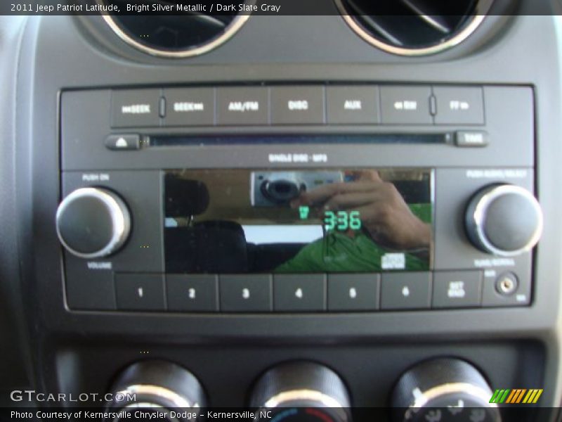 Bright Silver Metallic / Dark Slate Gray 2011 Jeep Patriot Latitude