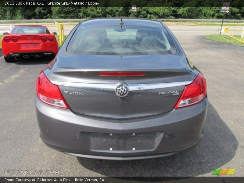 Granite Gray Metallic / Ebony 2011 Buick Regal CXL