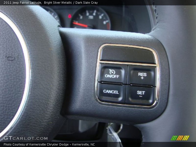 Bright Silver Metallic / Dark Slate Gray 2011 Jeep Patriot Latitude