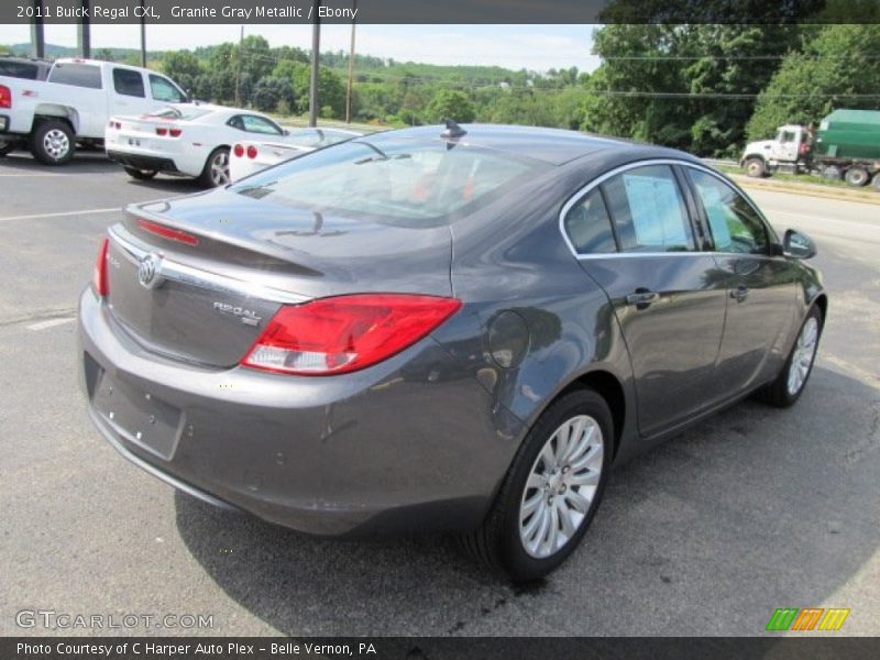 Granite Gray Metallic / Ebony 2011 Buick Regal CXL