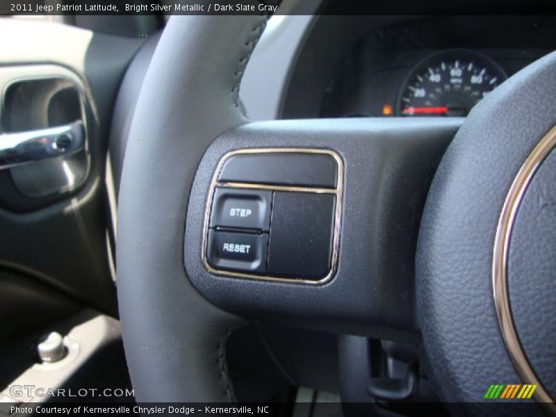 Bright Silver Metallic / Dark Slate Gray 2011 Jeep Patriot Latitude