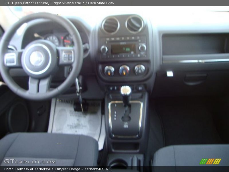 Bright Silver Metallic / Dark Slate Gray 2011 Jeep Patriot Latitude