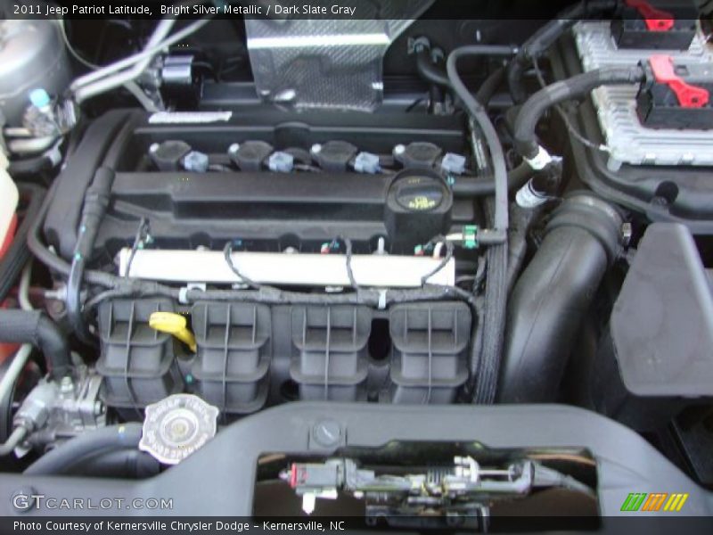 Bright Silver Metallic / Dark Slate Gray 2011 Jeep Patriot Latitude