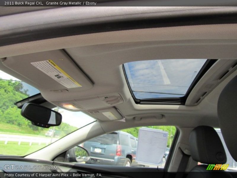 Granite Gray Metallic / Ebony 2011 Buick Regal CXL