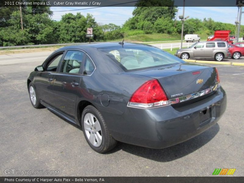 Cyber Gray Metallic / Gray 2011 Chevrolet Impala LS