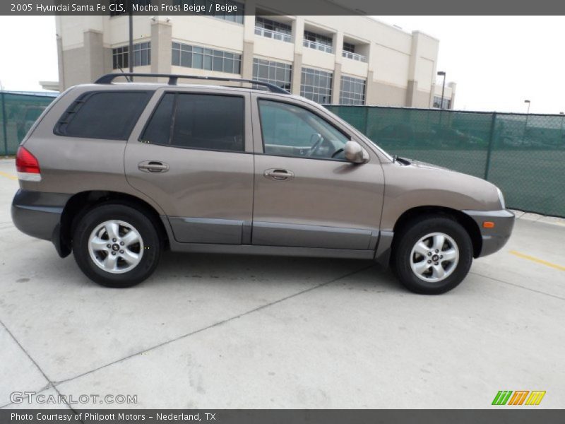 Mocha Frost Beige / Beige 2005 Hyundai Santa Fe GLS
