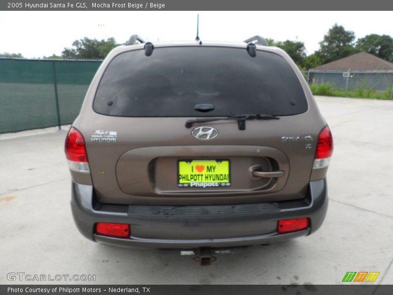 Mocha Frost Beige / Beige 2005 Hyundai Santa Fe GLS