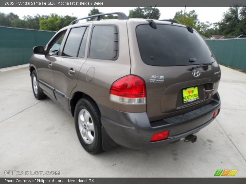 Mocha Frost Beige / Beige 2005 Hyundai Santa Fe GLS