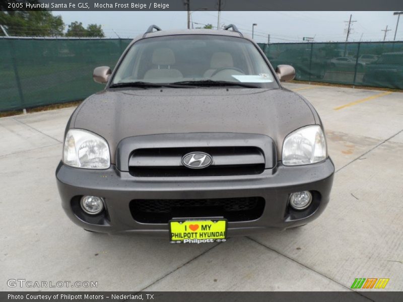 Mocha Frost Beige / Beige 2005 Hyundai Santa Fe GLS
