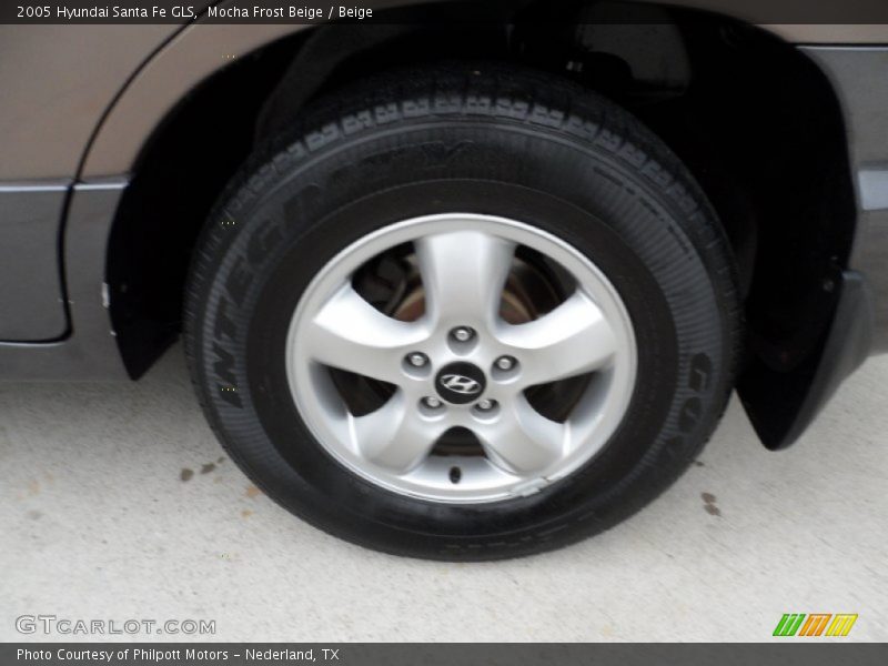 Mocha Frost Beige / Beige 2005 Hyundai Santa Fe GLS