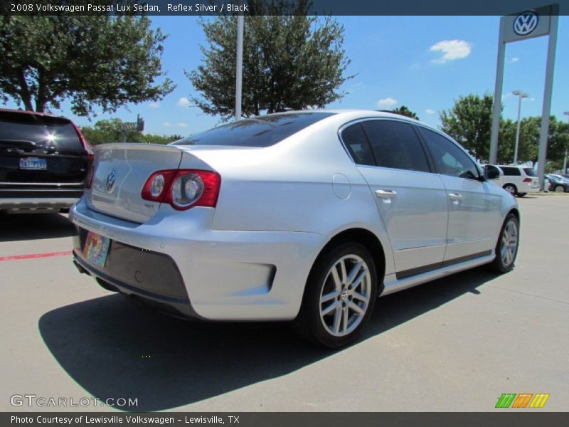 Reflex Silver / Black 2008 Volkswagen Passat Lux Sedan