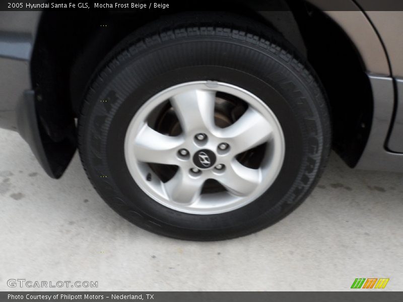 Mocha Frost Beige / Beige 2005 Hyundai Santa Fe GLS