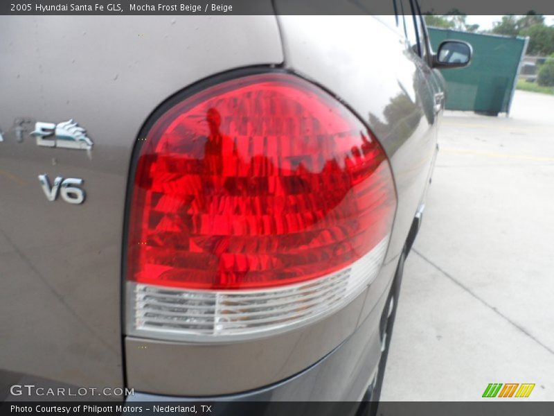Mocha Frost Beige / Beige 2005 Hyundai Santa Fe GLS