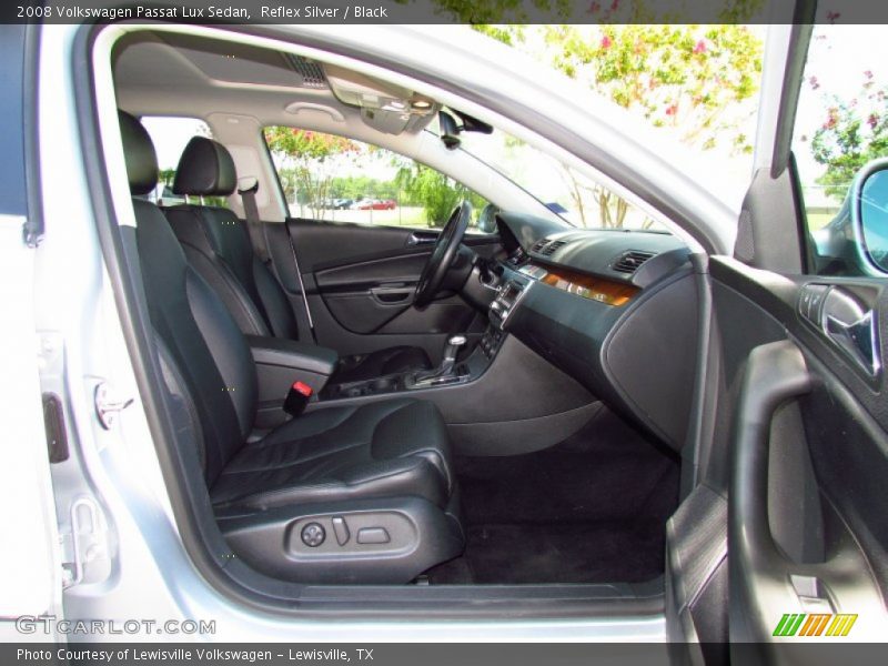 Reflex Silver / Black 2008 Volkswagen Passat Lux Sedan