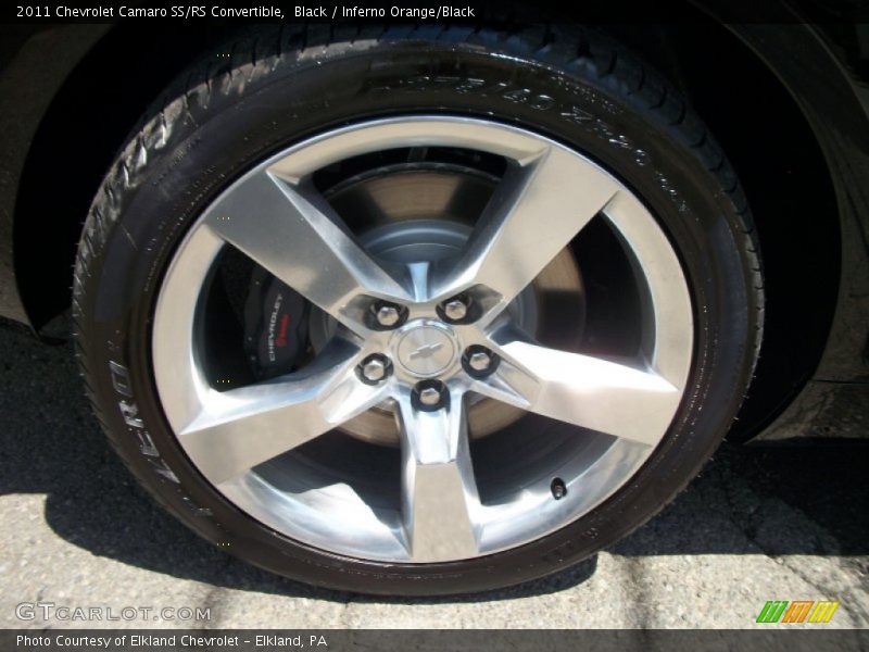  2011 Camaro SS/RS Convertible Wheel