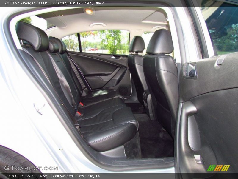 Reflex Silver / Black 2008 Volkswagen Passat Lux Sedan