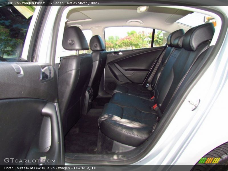 Reflex Silver / Black 2008 Volkswagen Passat Lux Sedan