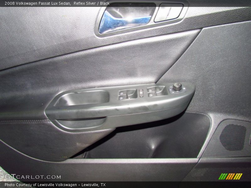 Reflex Silver / Black 2008 Volkswagen Passat Lux Sedan
