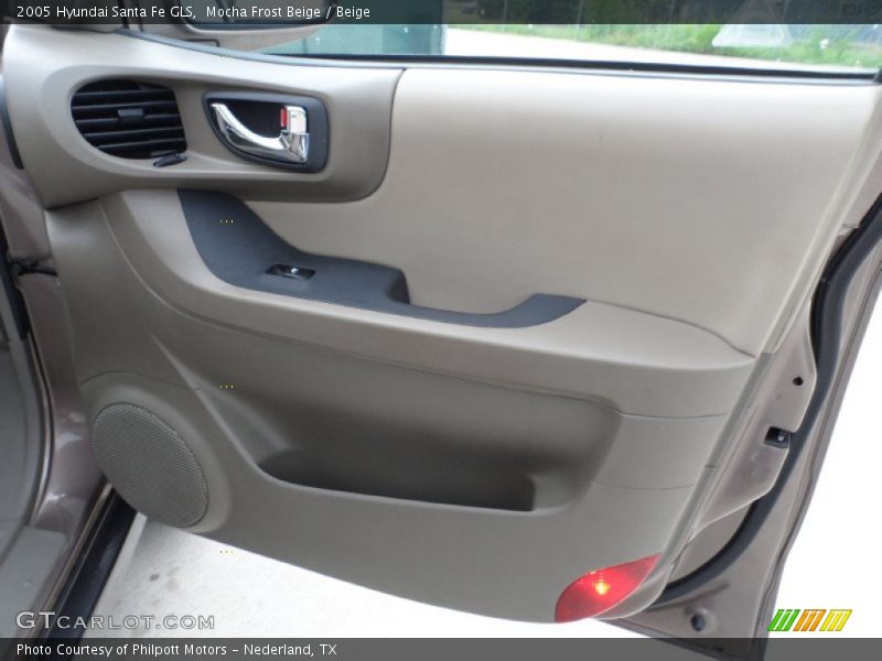 Mocha Frost Beige / Beige 2005 Hyundai Santa Fe GLS