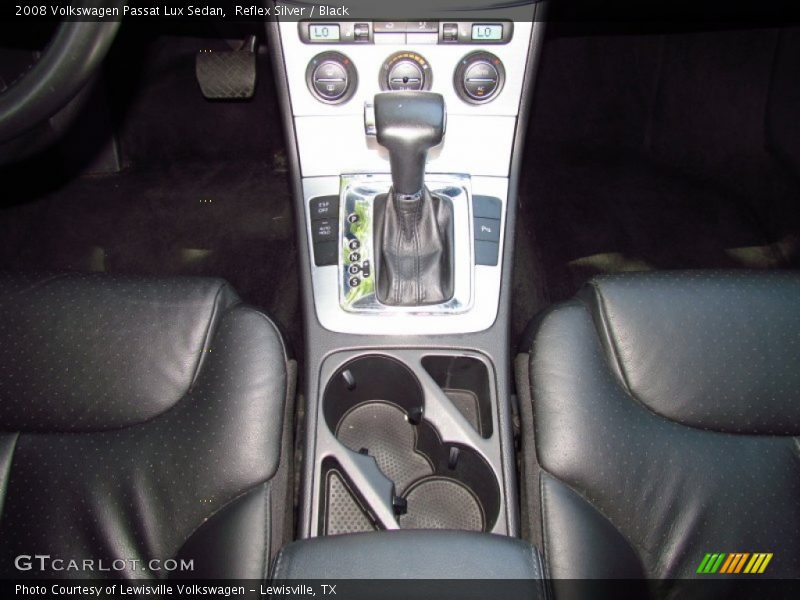 Reflex Silver / Black 2008 Volkswagen Passat Lux Sedan