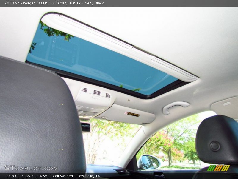 Reflex Silver / Black 2008 Volkswagen Passat Lux Sedan