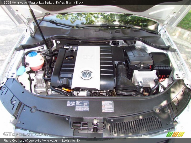 Reflex Silver / Black 2008 Volkswagen Passat Lux Sedan
