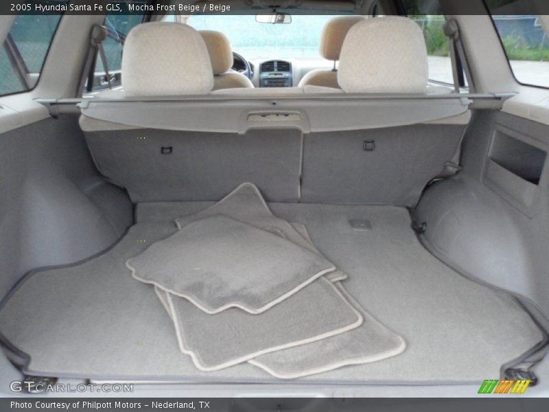 Mocha Frost Beige / Beige 2005 Hyundai Santa Fe GLS