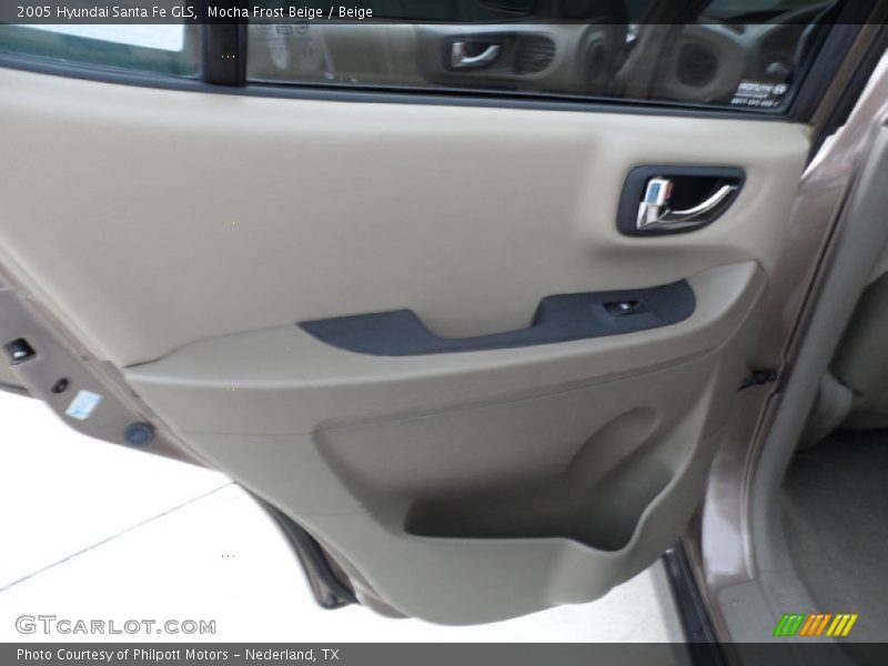 Mocha Frost Beige / Beige 2005 Hyundai Santa Fe GLS