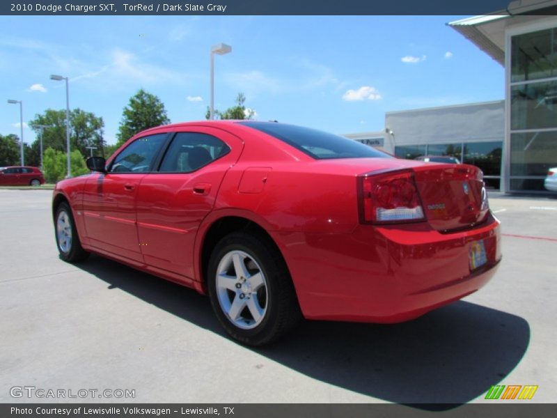 TorRed / Dark Slate Gray 2010 Dodge Charger SXT
