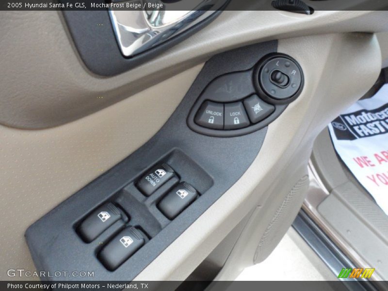 Mocha Frost Beige / Beige 2005 Hyundai Santa Fe GLS