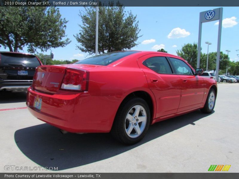 TorRed / Dark Slate Gray 2010 Dodge Charger SXT