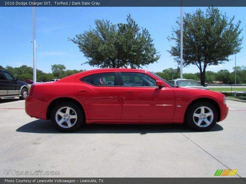 TorRed / Dark Slate Gray 2010 Dodge Charger SXT